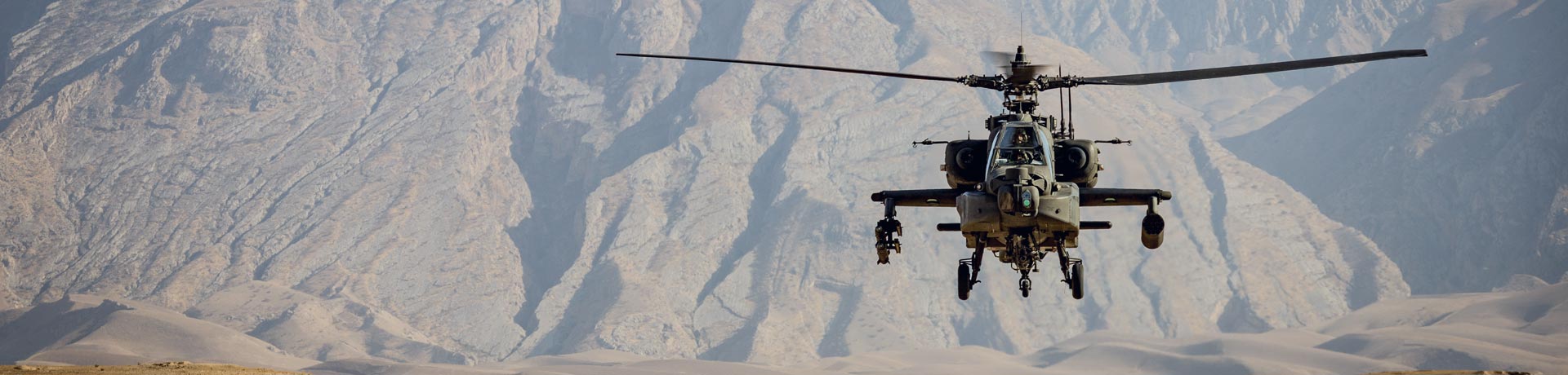Apache helicopter