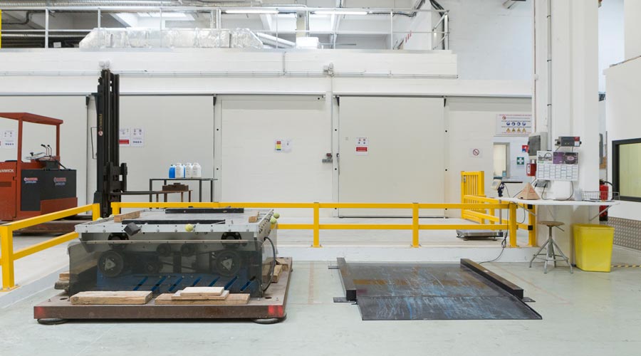 Hall du Laboratoire BVT de Rungis