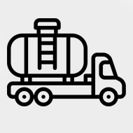 Tanker truck pictogramm