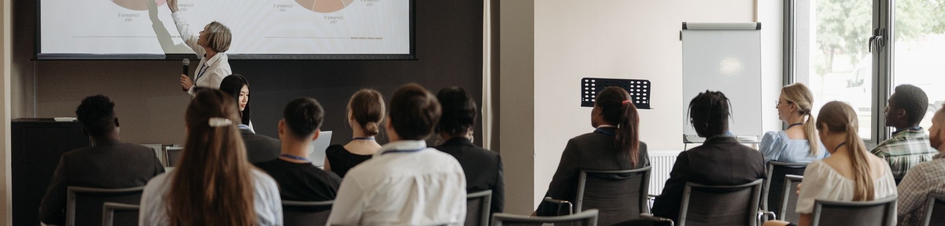 Cours dans salle de formation