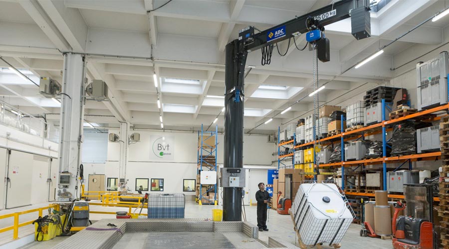 Essais chute d'emballage