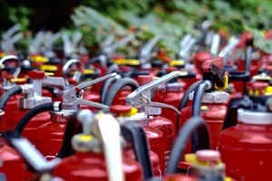 fire extinguishers