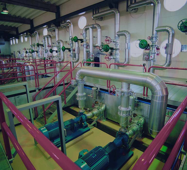 Inspección reglamentaria en una instalación industrial