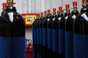 gas cylinders