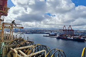 Medición de espesores en buques y plataformas