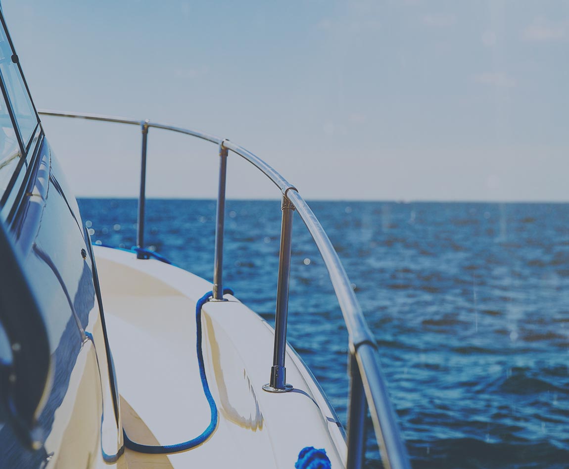 Boat on the sea