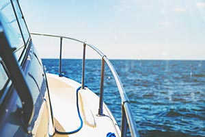 Barco en el mar