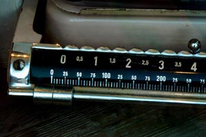 scale with weights