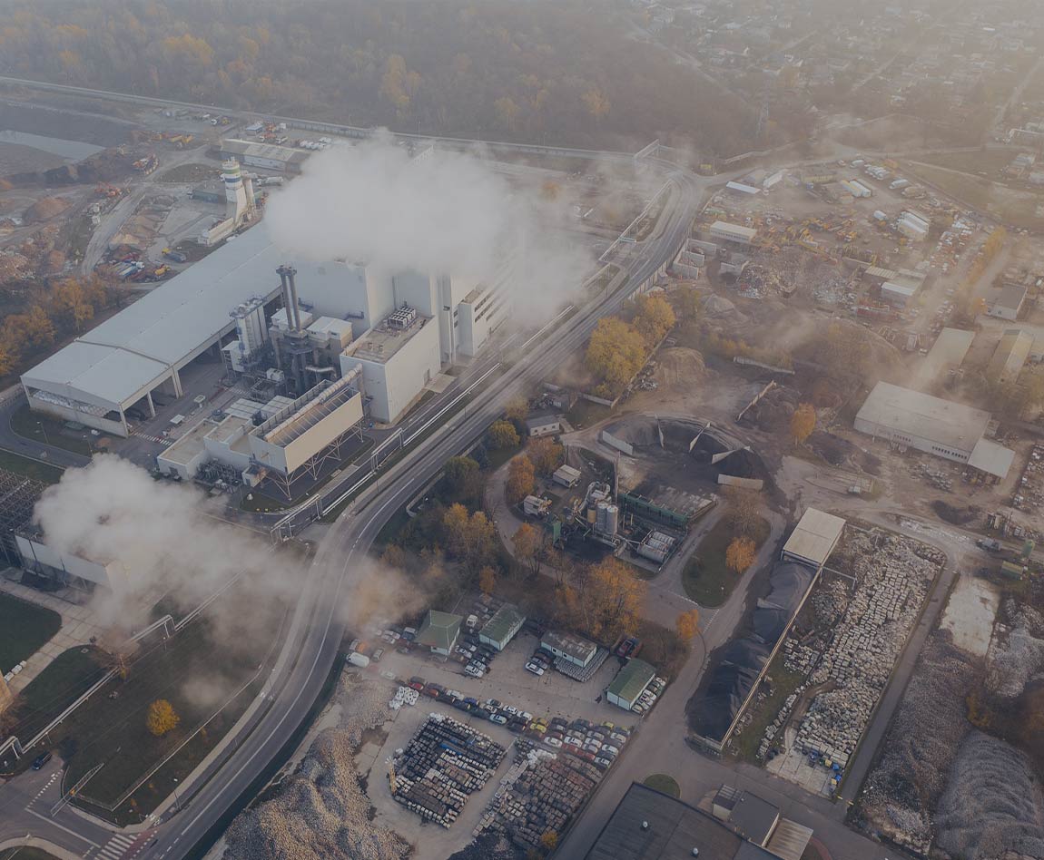 a polluting company