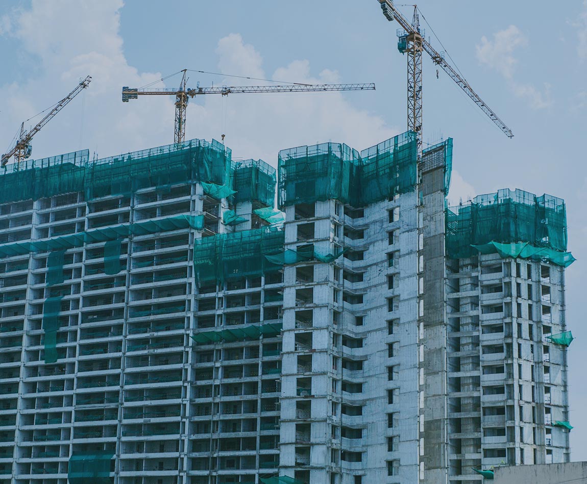 Building in construction