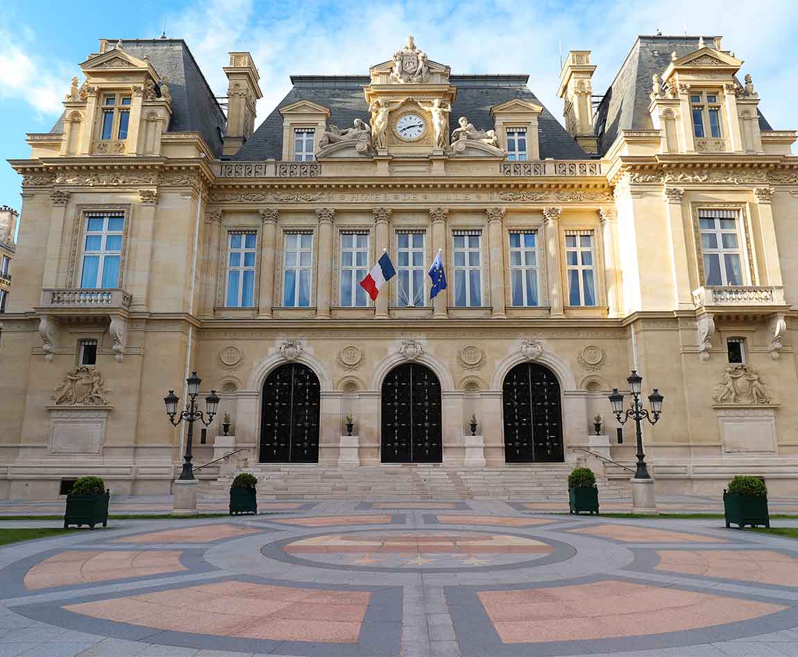 Photo de la mairie de Neuilly-sur-Seine.