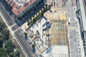 Un chantier de construction
