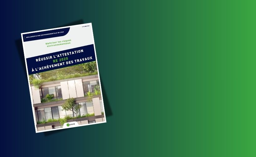 Visuel de la couverture des retours clients Apave RE2020