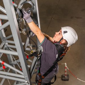 Des salariés Apave en formation Travail en hauteur