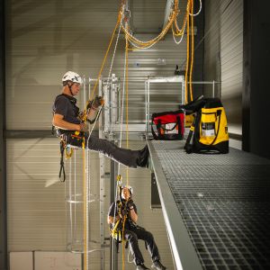 Des salariés Apave en formation Travail en hauteur