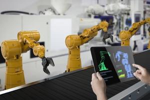 Contrôle de technicien sur des robots