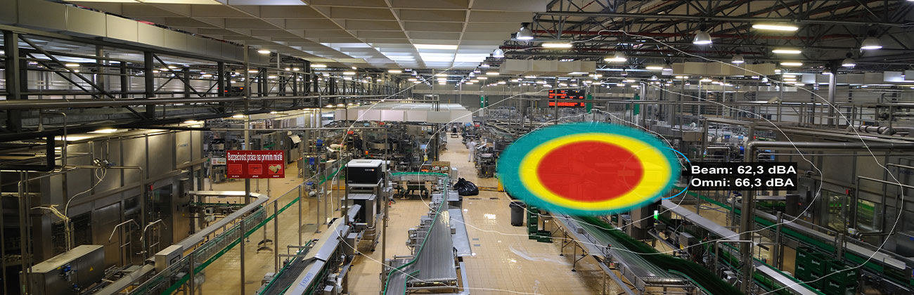 L'intérieur d'une usine