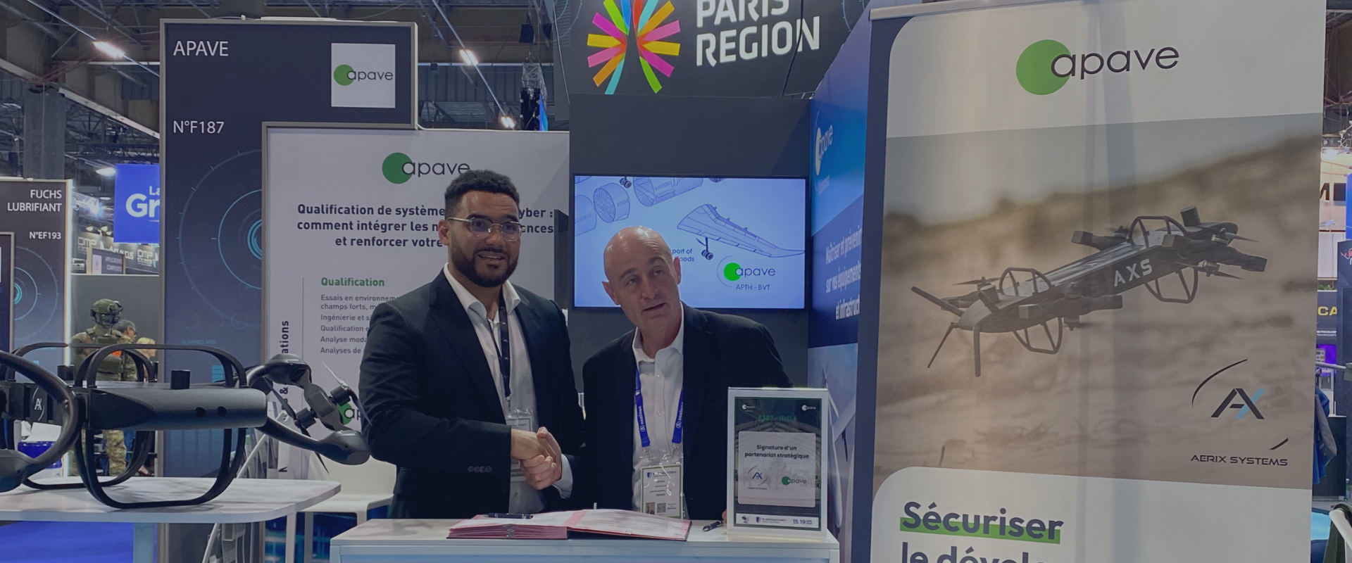 partenariat entre Aerix System et le Groupe Apave