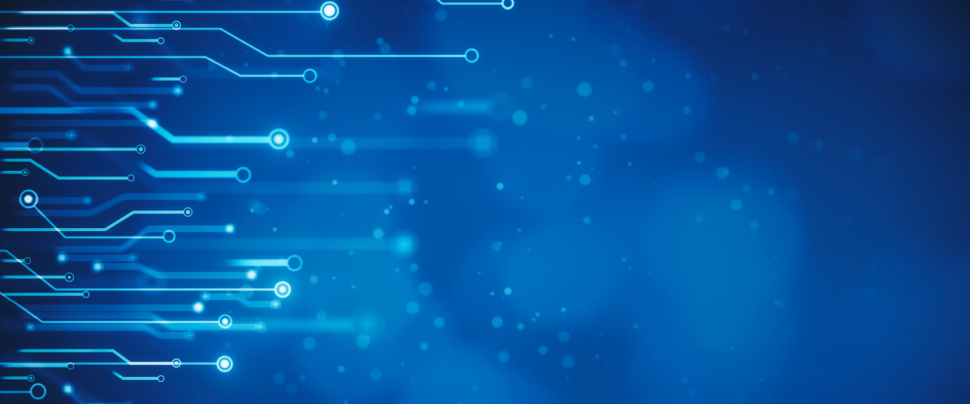 white diodes on a blue background