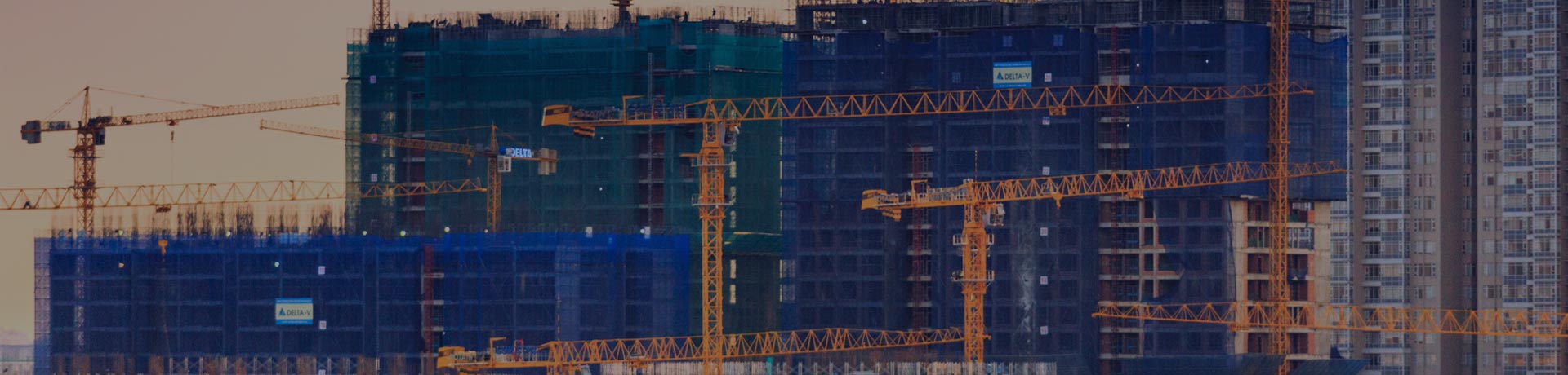 khu phức hợp xây dựng đang được xây dựng