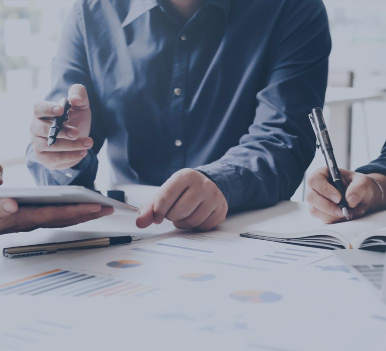 Multi-person working meeting