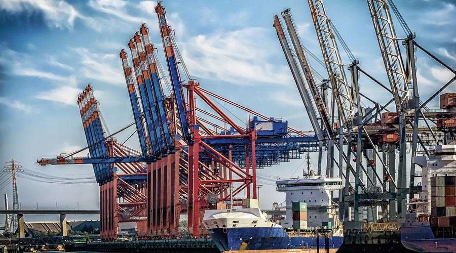 Zone portuaire Hambourg