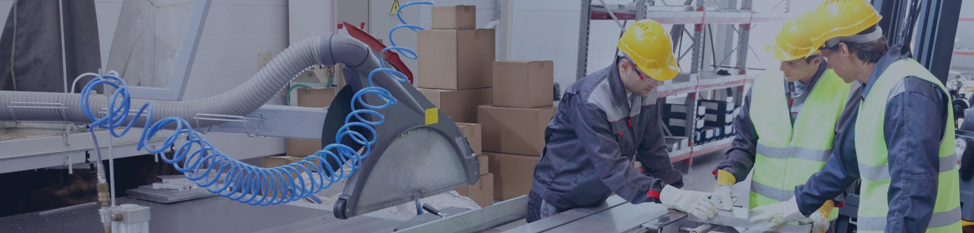 inspectors on a supply chain inspecting products before shipment